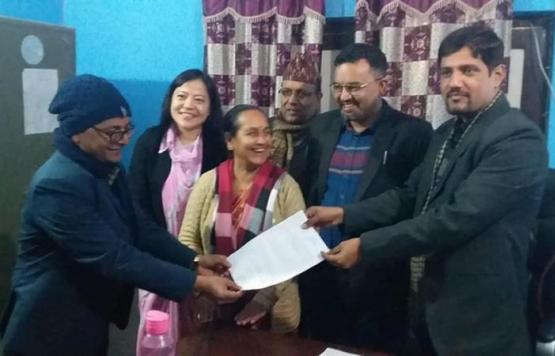 विद्यालय स्वास्थ्य तथा नर्सिङ सेवा कार्यक्रम सञ्चालनका लागि आज हरिवन नगरपालिका र स्वास्थ्य सेवा विभागबीच भएको सम्झौता l